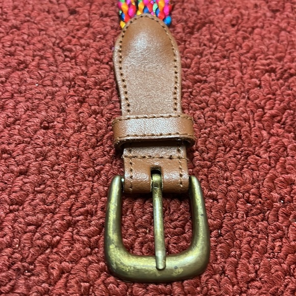 ❤️ Vintage Donna Katz Rainbow Rope Belt - Picture 2 of 6